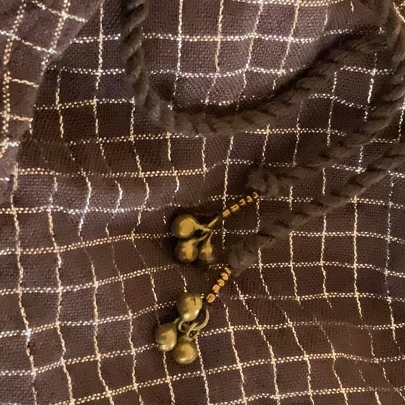 Free People - Like New - Vintage - Metallic Tunic Boho Top - Size: Large - Picture 6 of 6